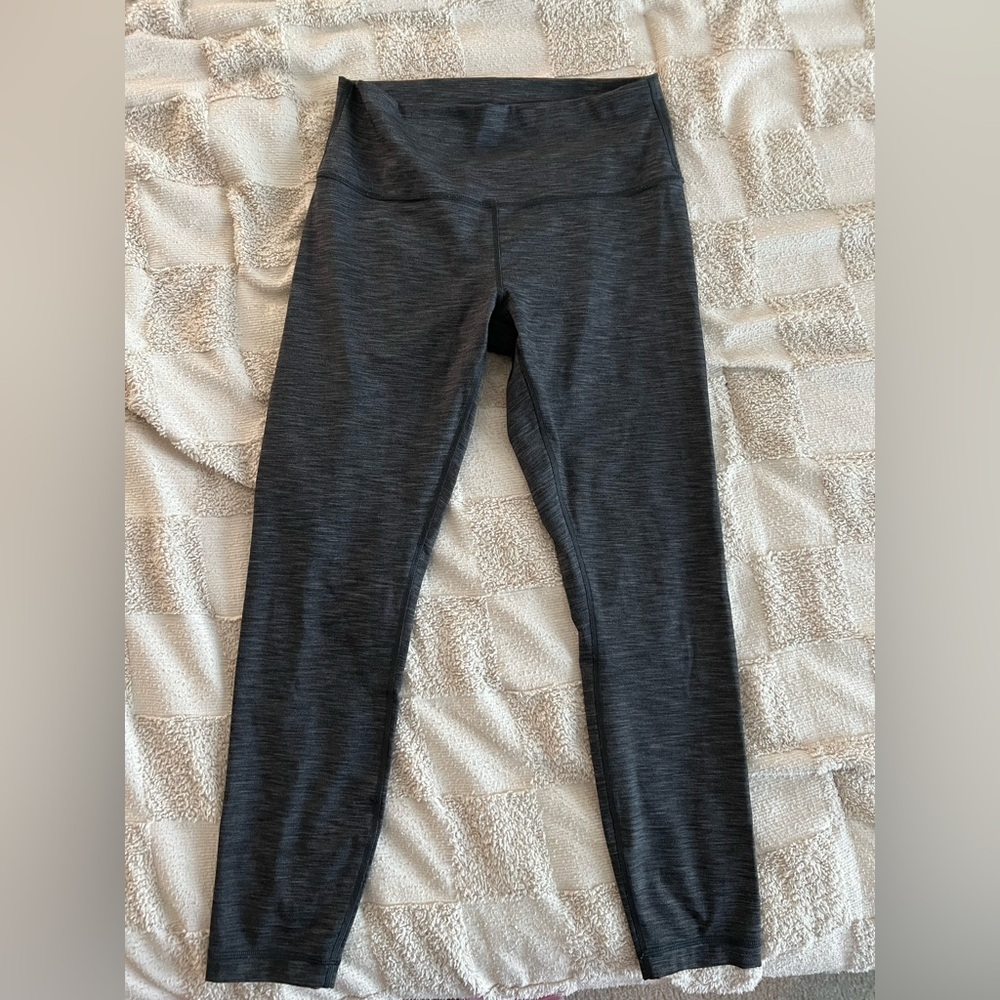 Dark Gray High-Waisted Leggings